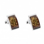 Cercei Argint Chihlimbar Coniac Amber