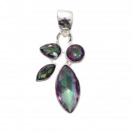 Set Argint Topaz Mistic Senzi