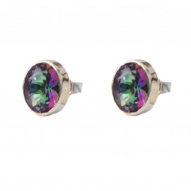 Set Argint Topaz Mistic și Citrin Sicilia