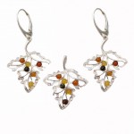 Set Argint Chihlimbar Ekin