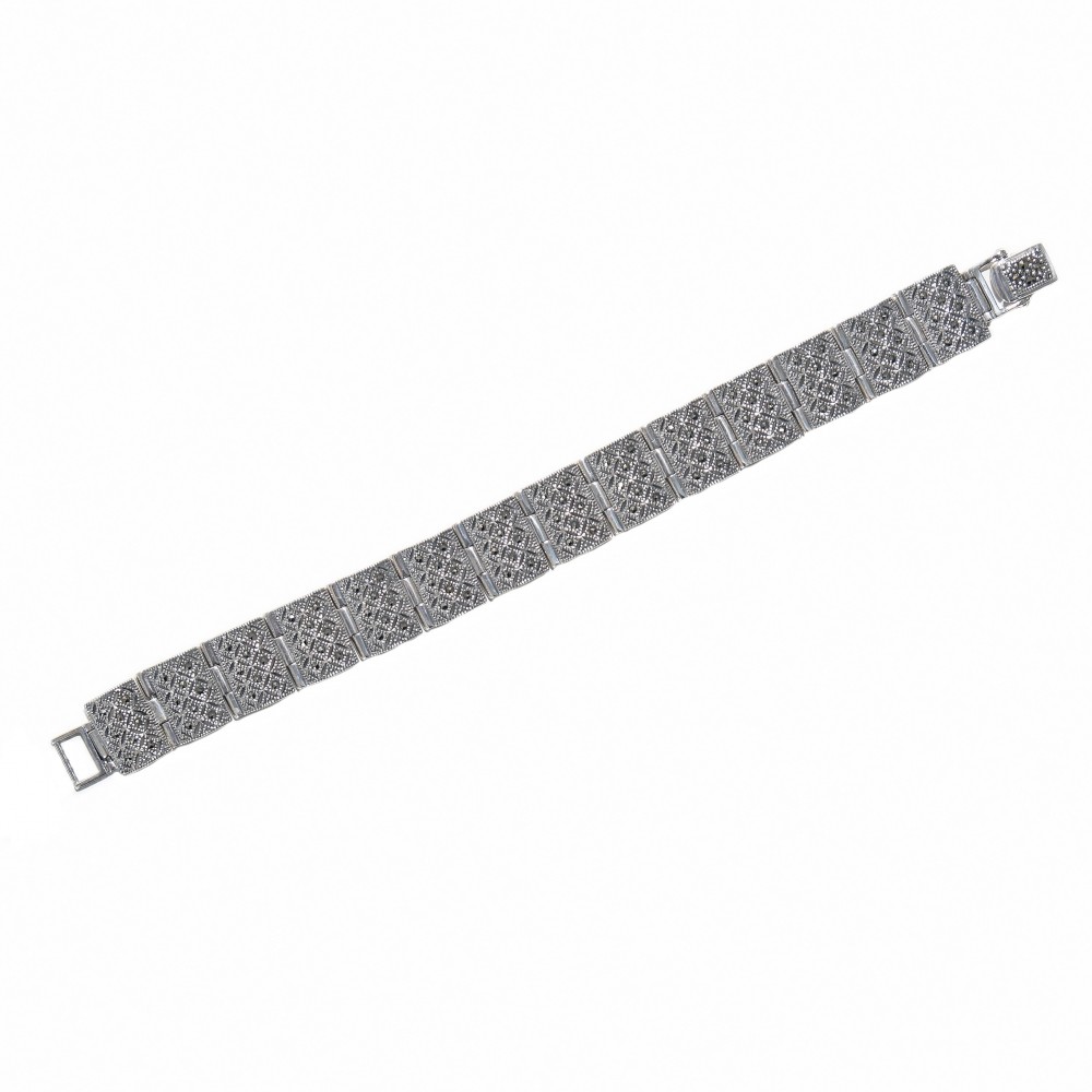 Bratara Argint Marcasite Zenaida