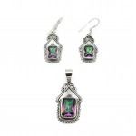 Set Argint Topaz Mistic Nicole