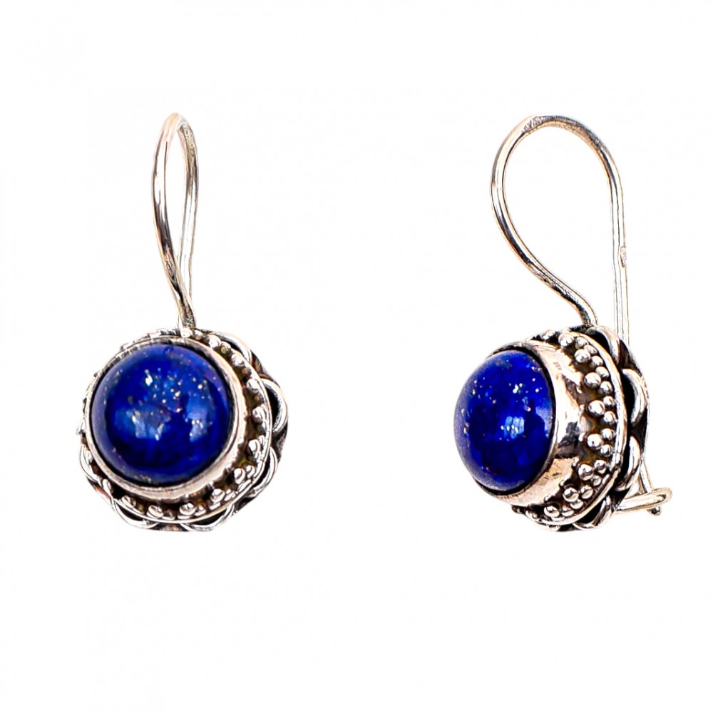Cercei Argint Lapis Lazuli Gratia
