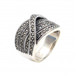 Inel Argint Marcasite Melanie
