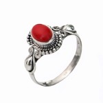 Inel Argint cu Coral Galilea