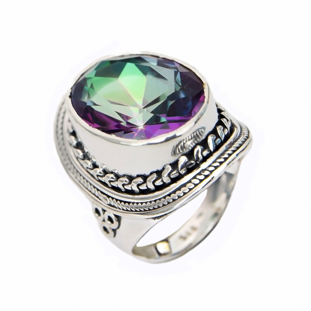 Inel Argint Topaz Mistic Dayanara