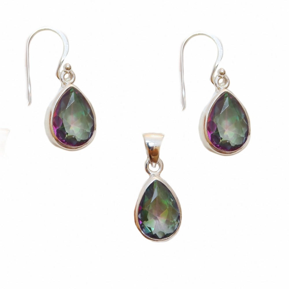 Set Argint Topaz Mistic Jollianne