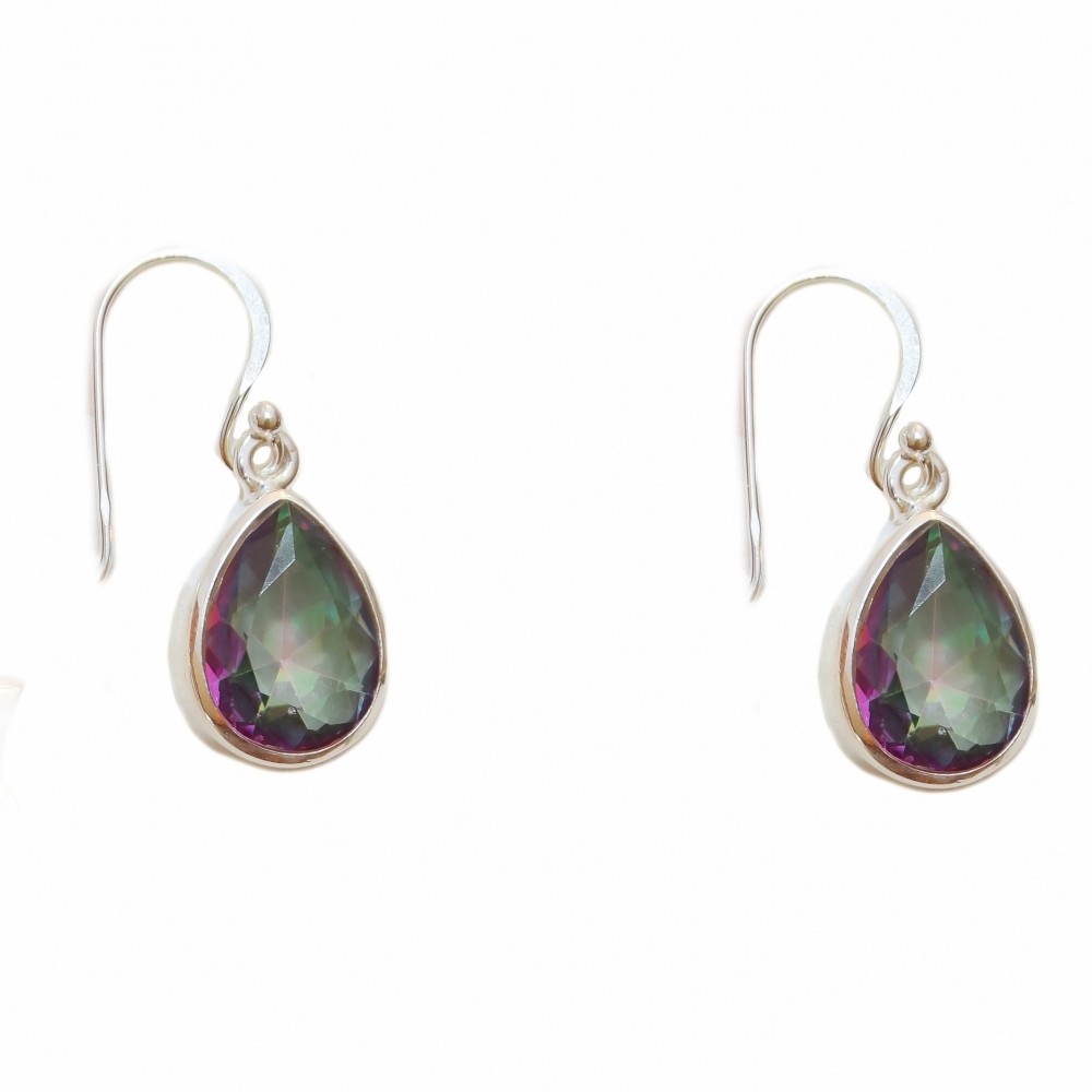 Cercei Argint Topaz Mistic Kalary