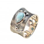 Inel Argint Larimar Helge