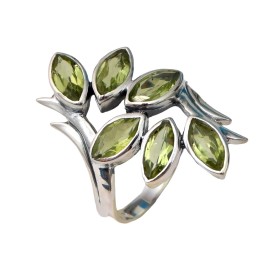 Inel Argint Peridot Debora