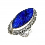 Inel Argint Safir Kayla