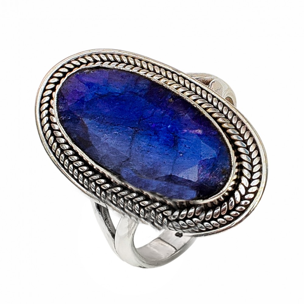 Inel Argint Safir Katrin