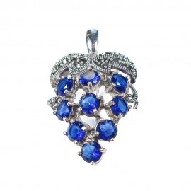Brosa Pandantiv Argint Marcasite Zirconii Aurora