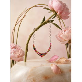 Colier Argint cu Turmaline Multicolore Stacey