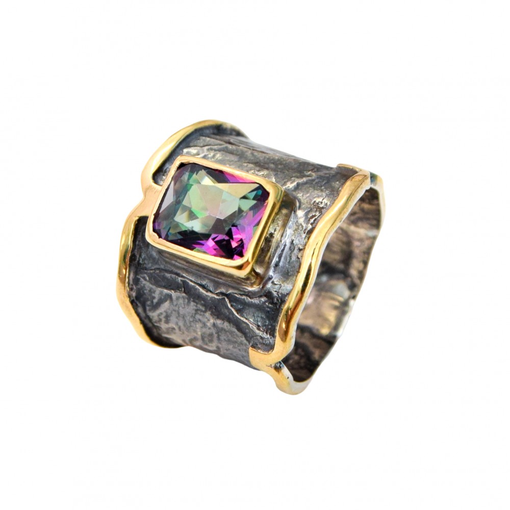 Inel Argint Topaz Mistic Erol