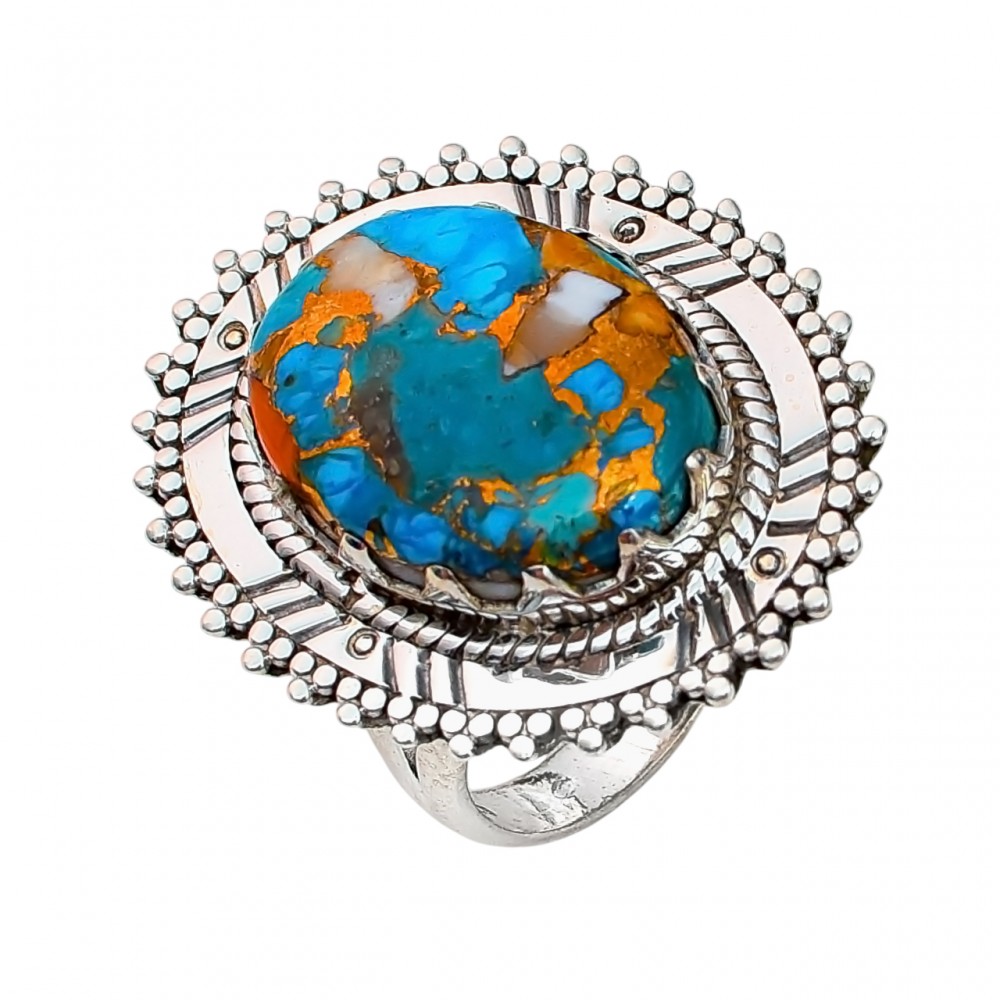 Inel Argint Oyster Turquoise Mya