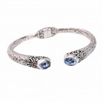 Brățară Argint Blue Topaz Mark