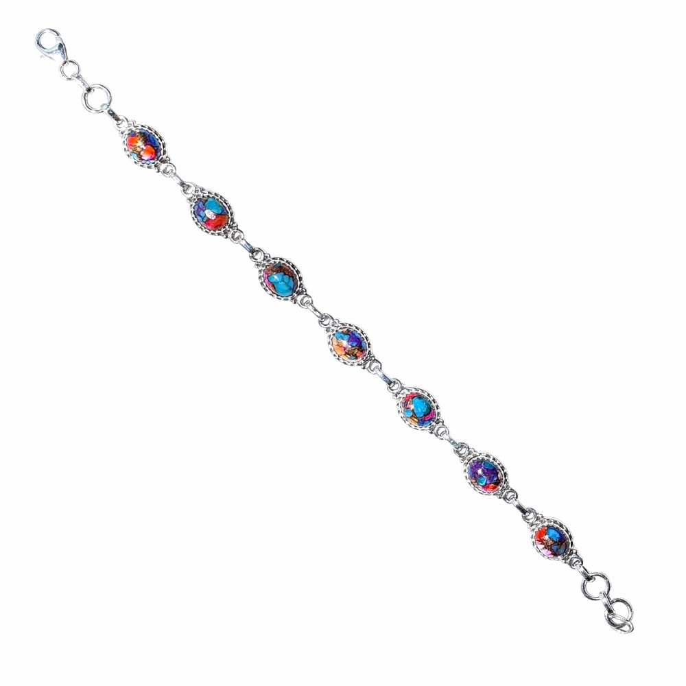 Brățară Argint Oyster Turquoise Lorayne